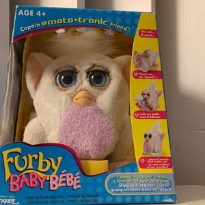 Vintage Furby Baby Bébé Electronic Toy Tiger Electronics